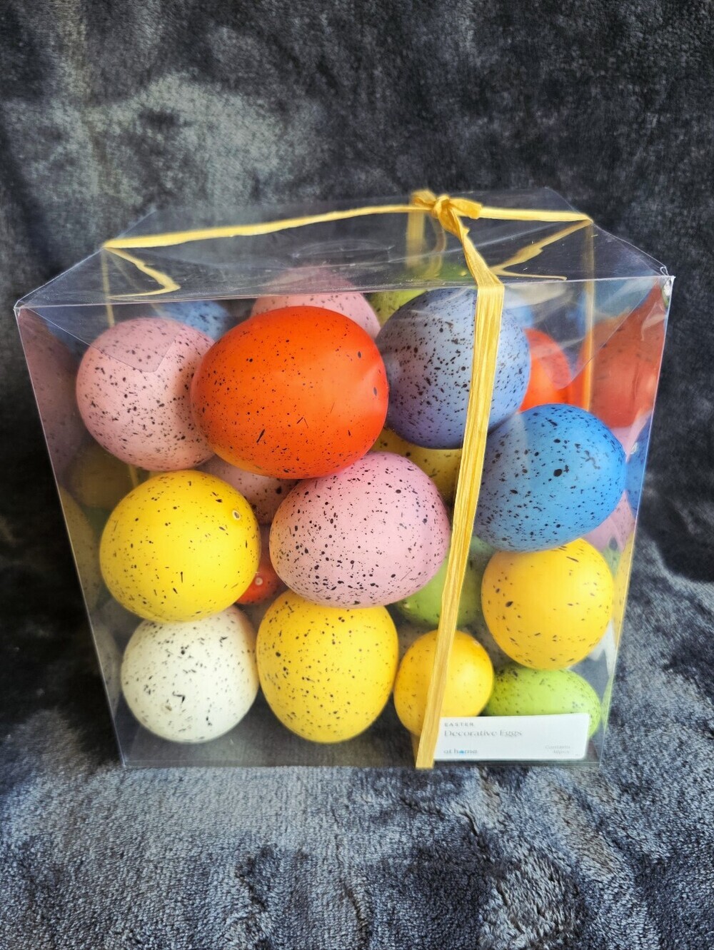 New 48 Count Speckled bright Eggs Bowl Filler / vase accent, Easter 2026